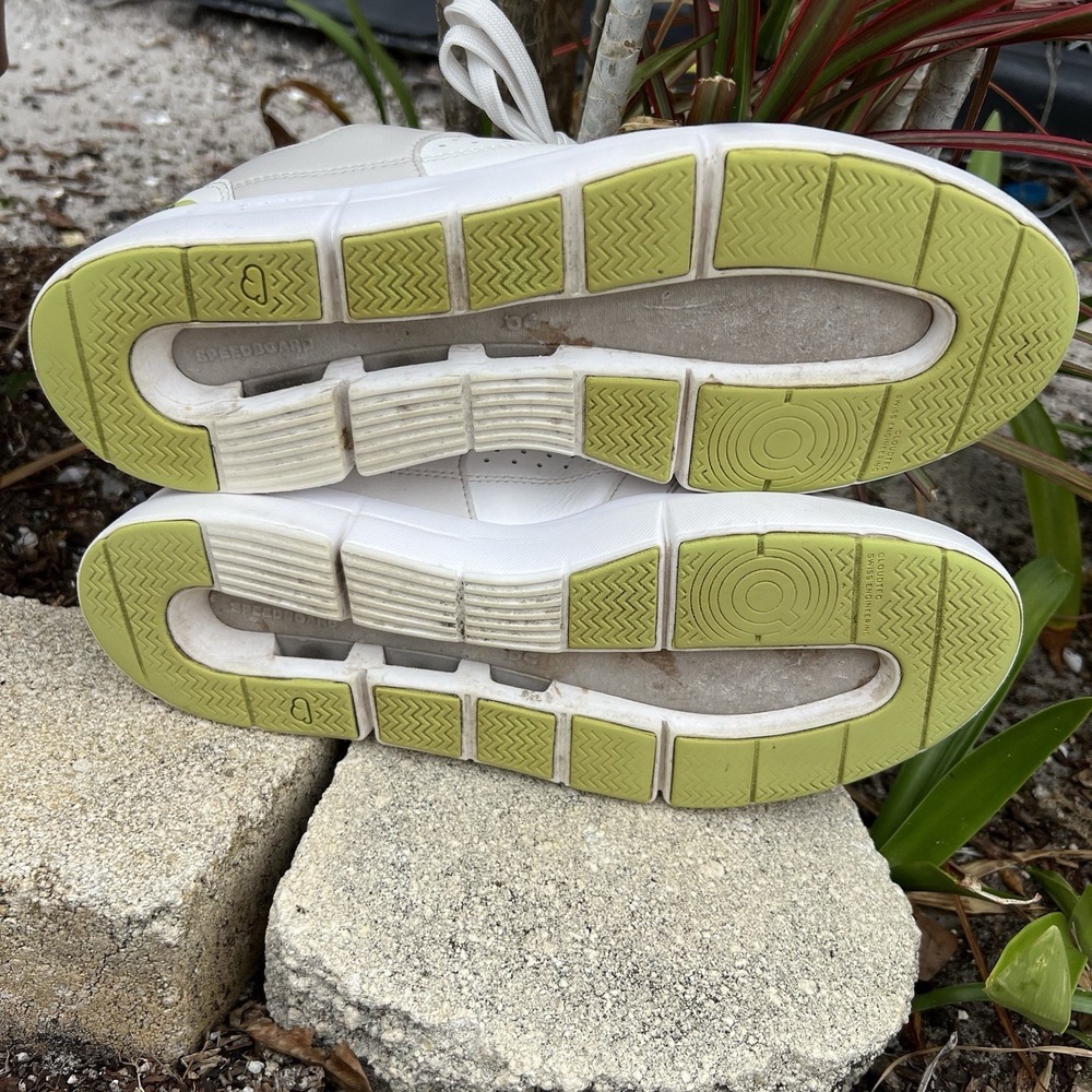 On The Roger Clubhouse Sneakers Sand & Zest Style: 48.98504 Yellow Size W9 - Picture 9 of 11